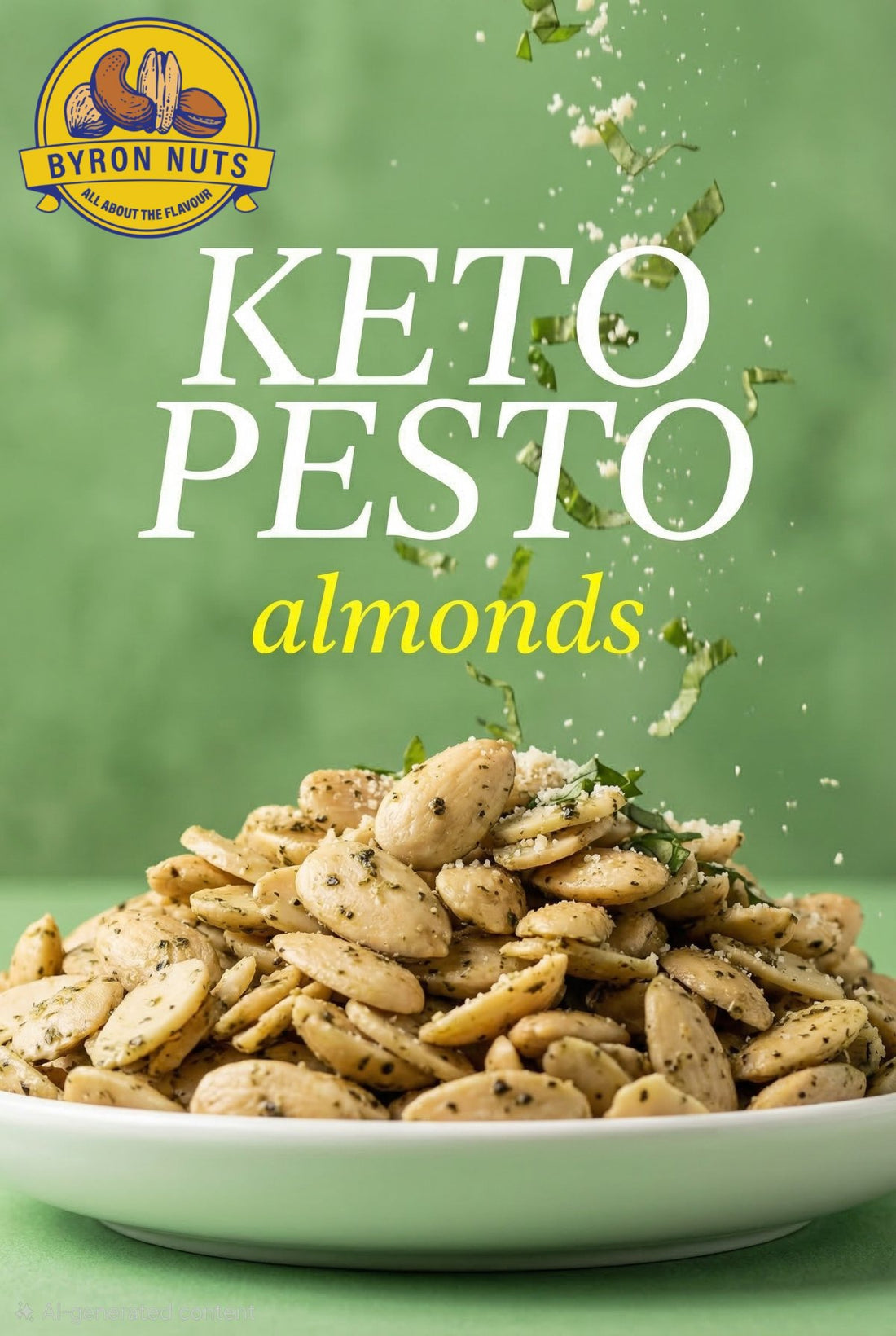 Keto Pesto Almonds: Australia’s Ultimate Savoury Low-Carb Snack