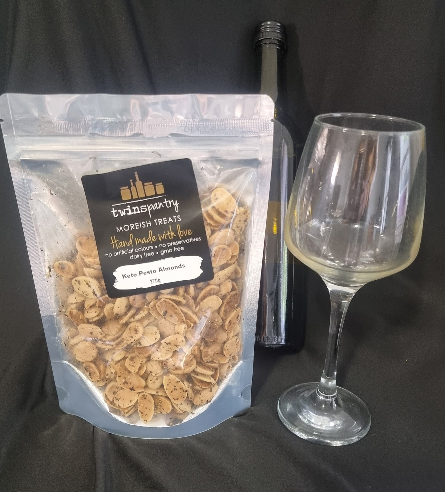 Keto Pesto Almond