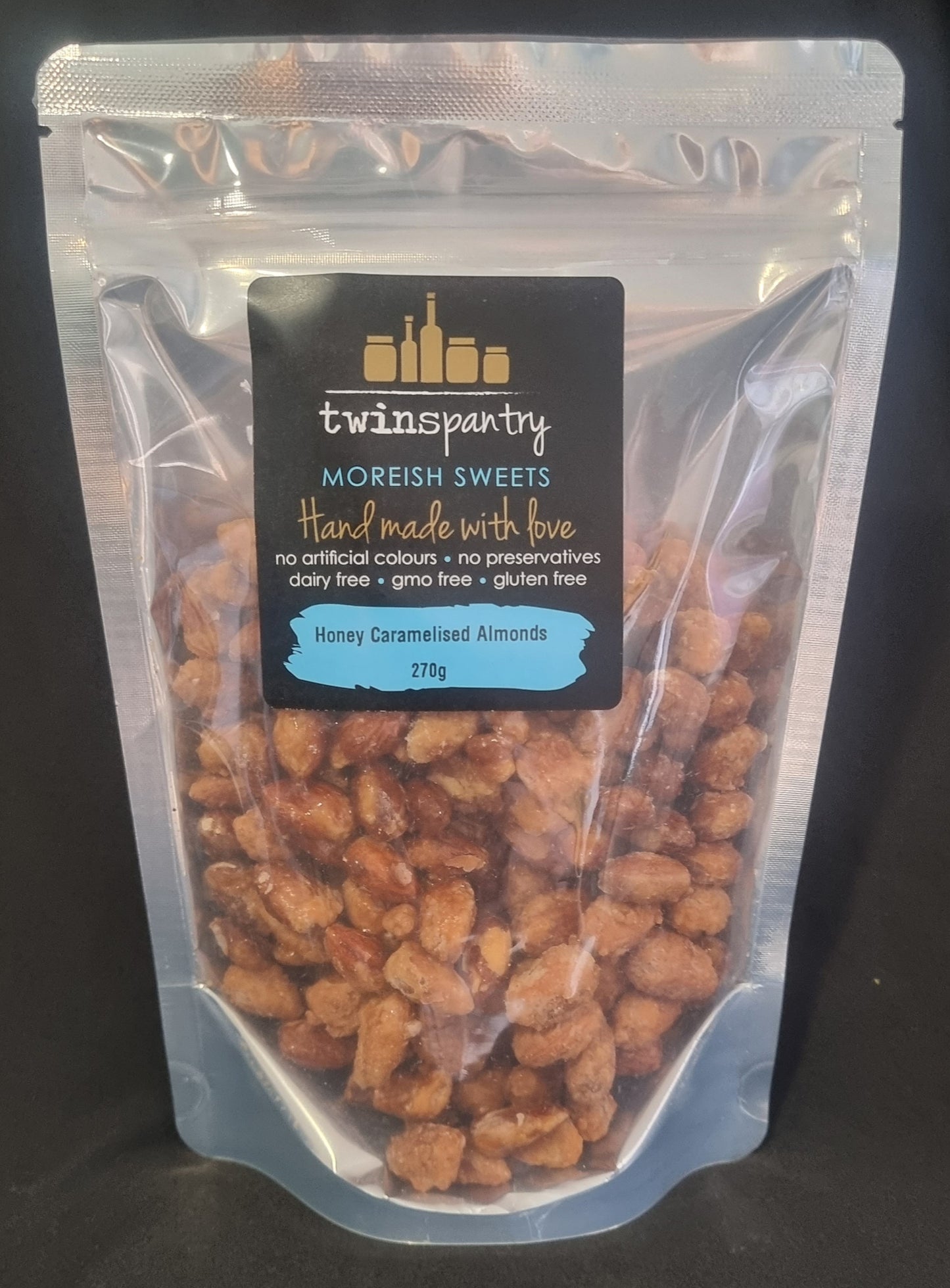 Honey Caramelised Almonds