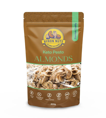 Keto Pesto Almond - Byron Nuts