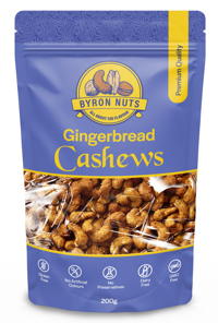 Gingerbread Cashews