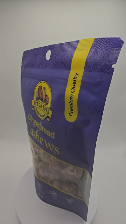 Gingerbread Cashews | Byron Nuts Gourmet Nuts